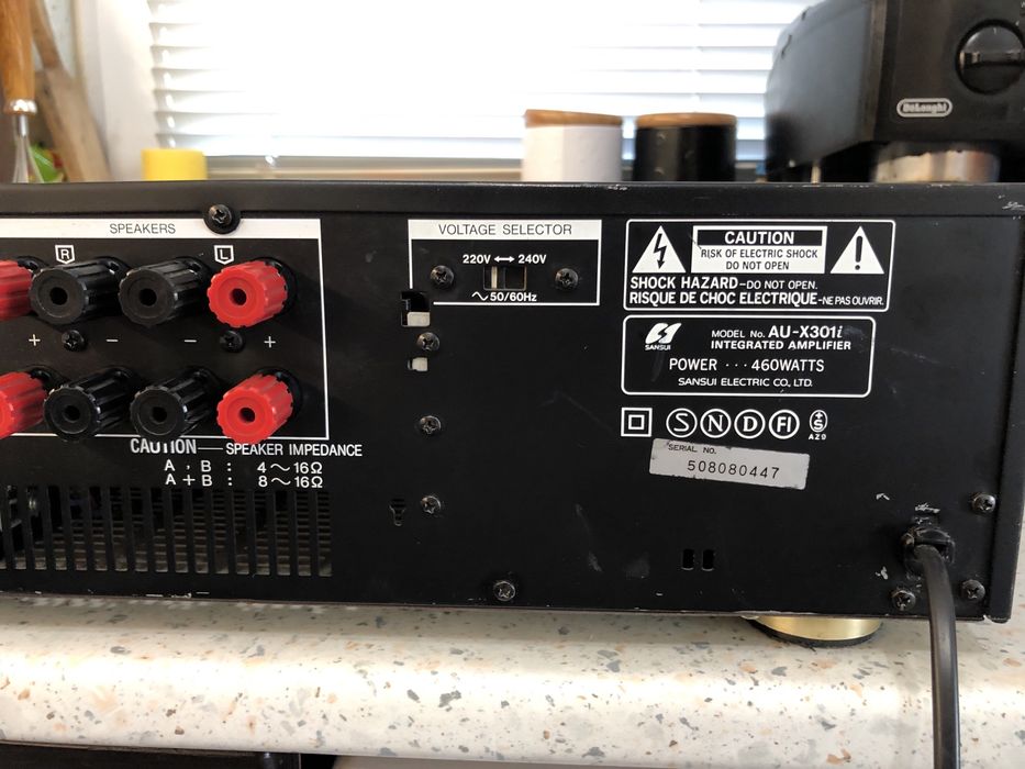 Sansui AU-X301 стерео