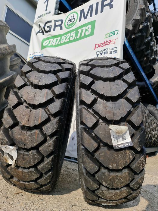 Cauciucuri noi 12.5/80-18 GALAXY HULK 14PR anvelope JCB buldo fata