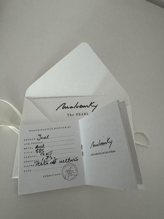 Inel cu perla Malvensky