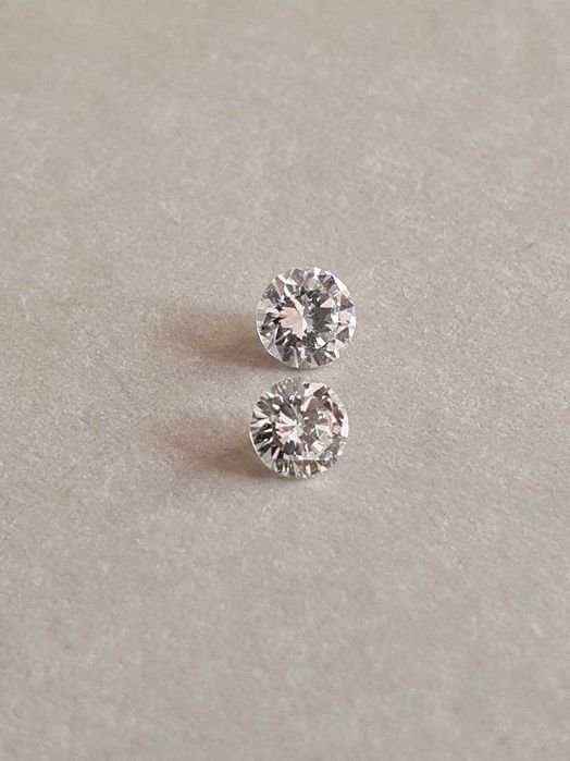Pereche diamante briliante naturale 0,25ct