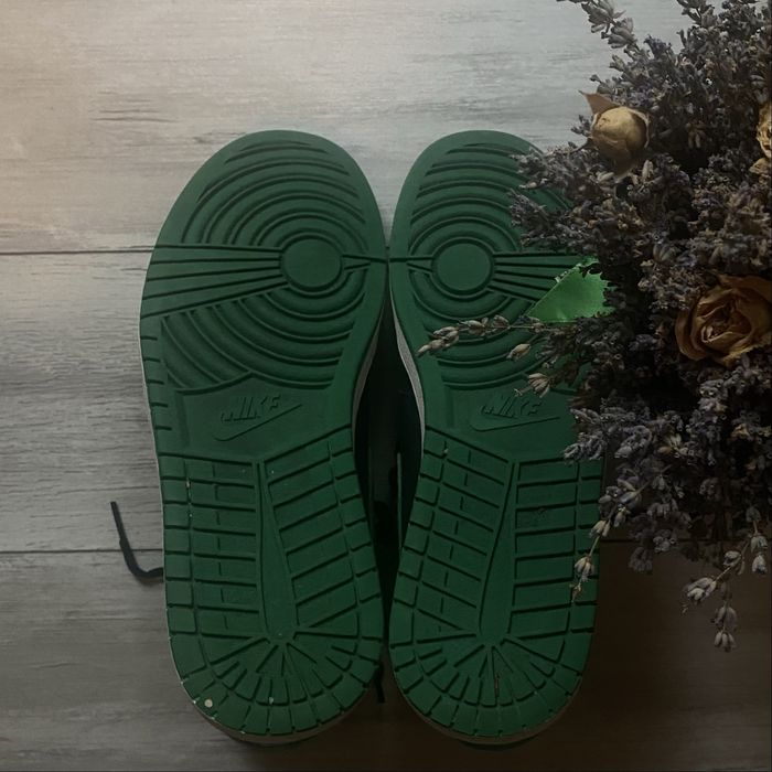 Air jordan 1 high pine green black