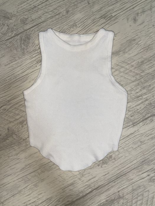 кроп топ белый