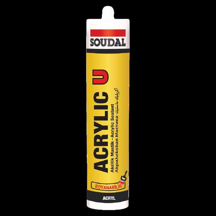 Acrylic U от Soudal — это универсальный акриловый герметик
