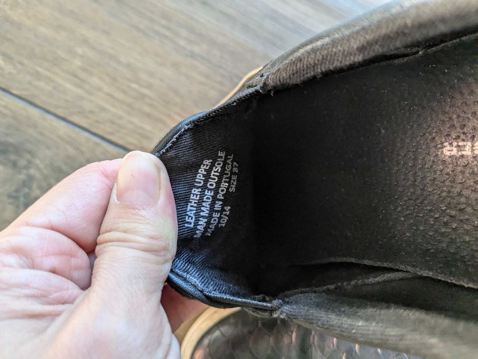 Kurt Geiger 37 pantofi tenisi piele sarpe