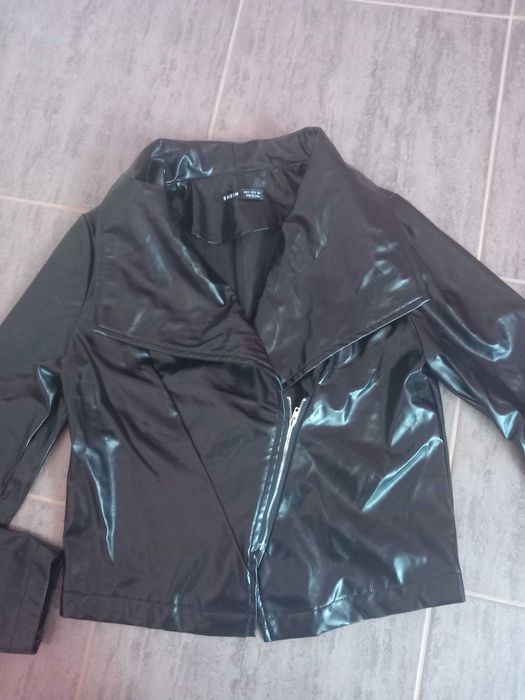 Кожено яке shein