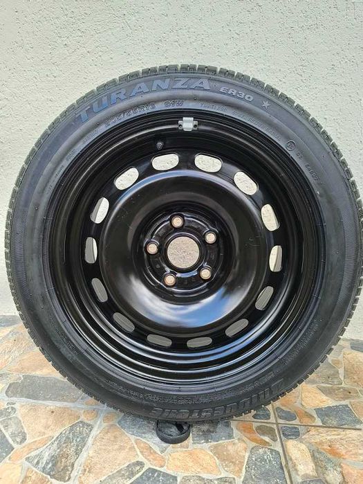 Резервна гума Brigstone Potenza с оригинална джанта за VWAG групата: AUDI,VW,SEAT,SKODA