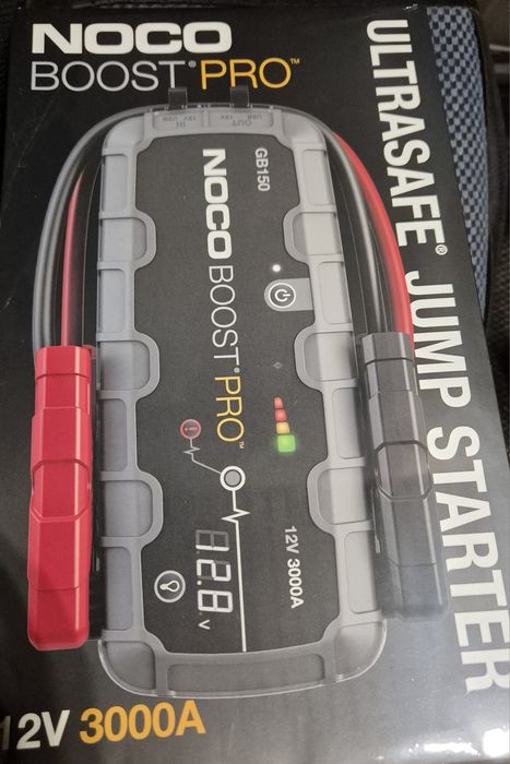 Robot de pornire Jump Starter auto 12V 3000A  Noco