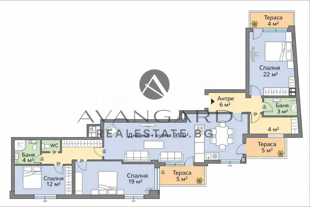 оф.25078 Многостаен апартамент до ГРАНДА