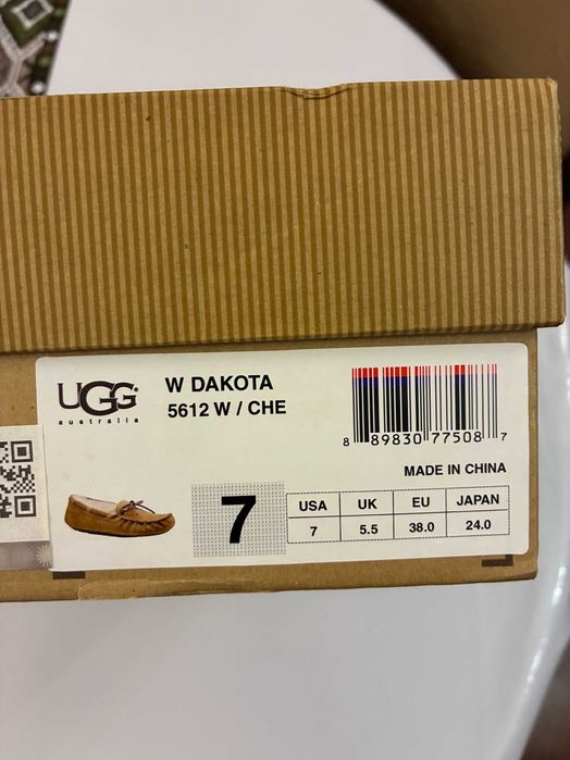 Мокасины утепленные, UGG оригинальные