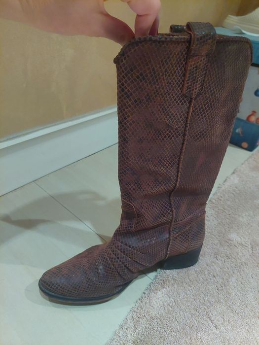 Ботуши от естествена кожа