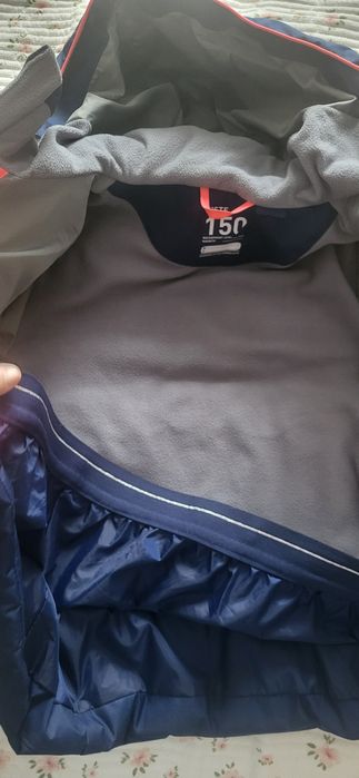 Куртка декатлон для девочек зимняя 146см