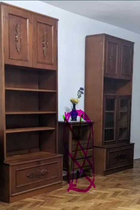 Dulapuri cireş - mobilă stil, sculptată