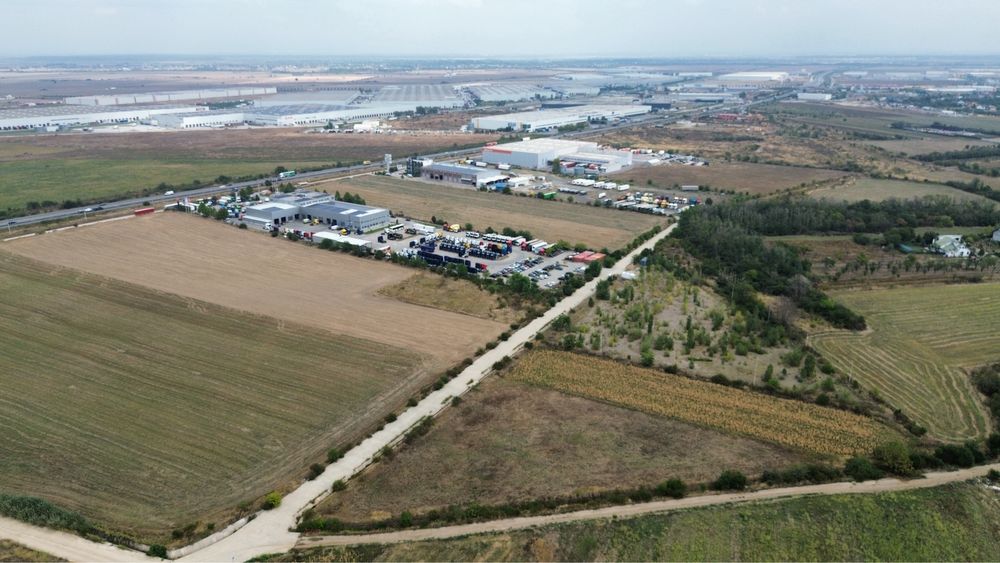 Teren industrial  de la 3000MP pana la 40.000mp Parcul Industrial A1 km23 Bolintin-Deal