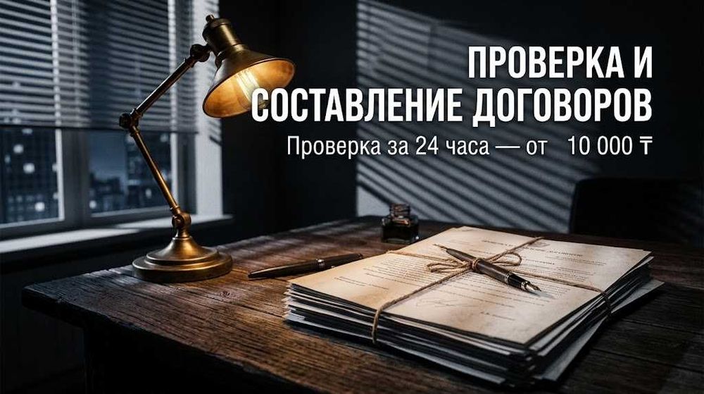 Проверка и составление договоров