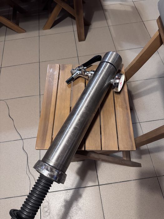 Coloană dozator bere cu racire si reclama iluminata