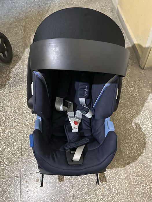Cybex Aton 5 + ISOFIX база Aton Base 2-Fix – много запазено