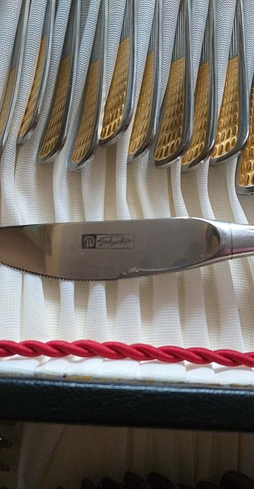 Комплект Позлатени Прибори 96 части