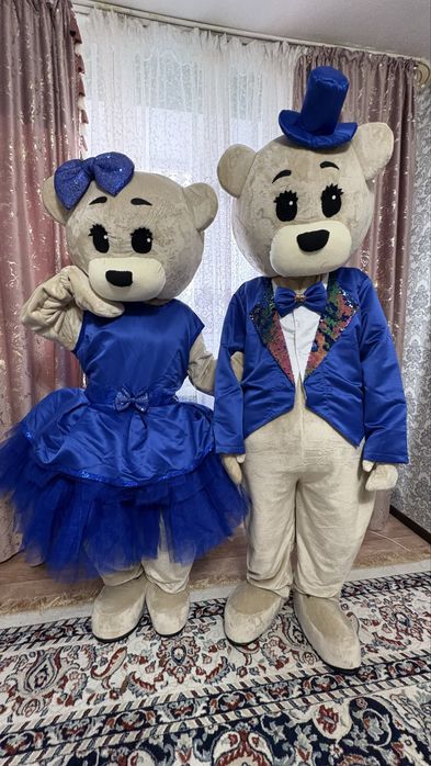 Ростовые куклы Тедди, девочка и мальчик