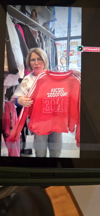 Bluza  Crapped  rosie