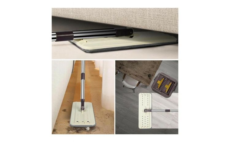 Mop profesional cu doua cuve de spalare si uscare