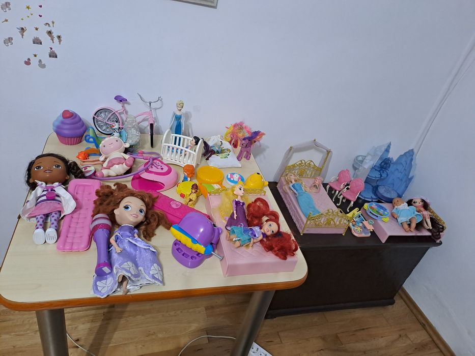 Păpuși Lot jucarii Barbie,dr Plușica Sofia Elsa