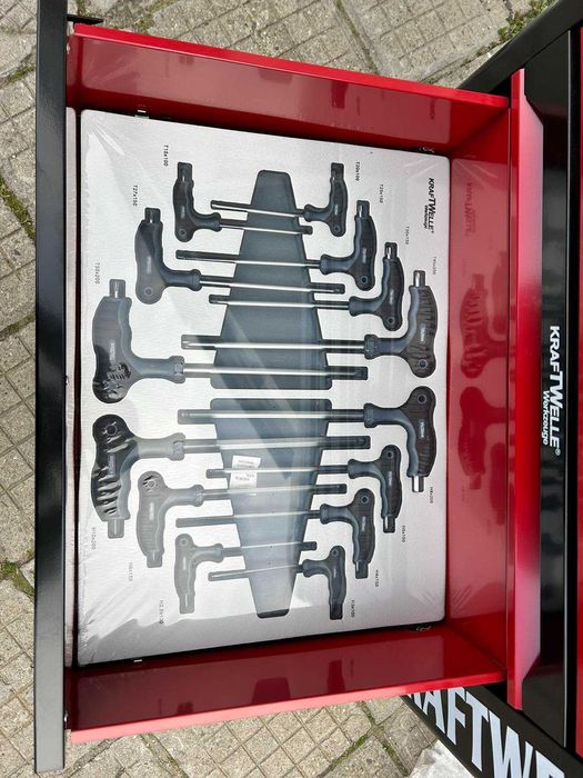 Професионален шкаф - количка с инструменти KRAFTWELLE