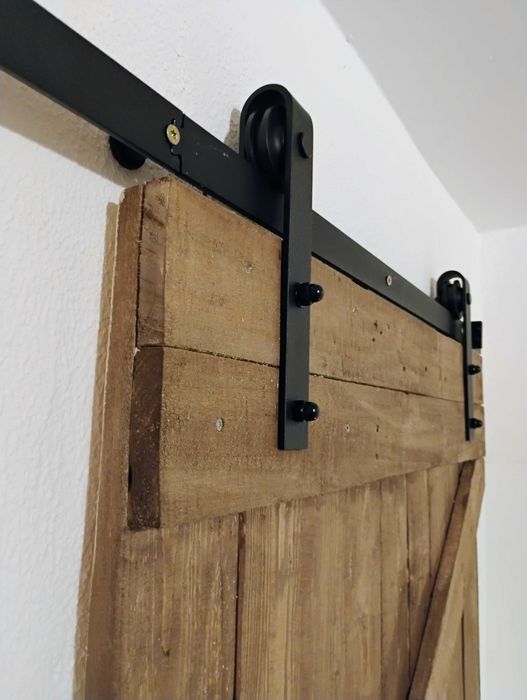 Плъзгаща врата комплект с релса