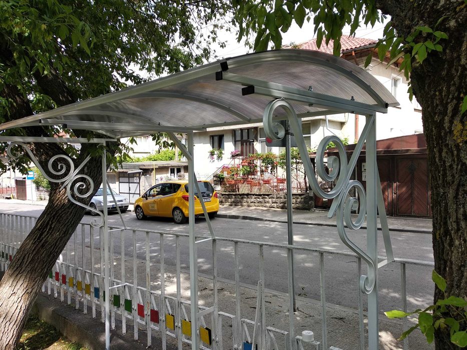 Козирки,сенници,навеси от поликарбонат гр. Разград Орел • OLX.bg