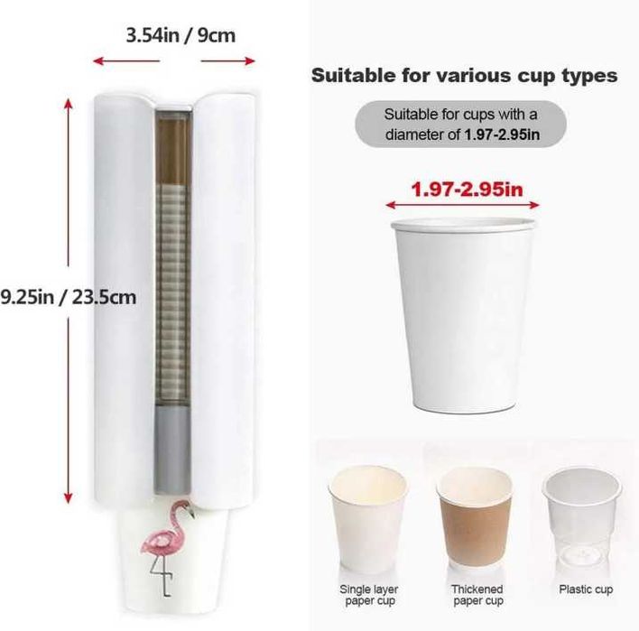 Скидка Кулер Диспенсер Раздатчик стаканов Подставка Stakan uchun