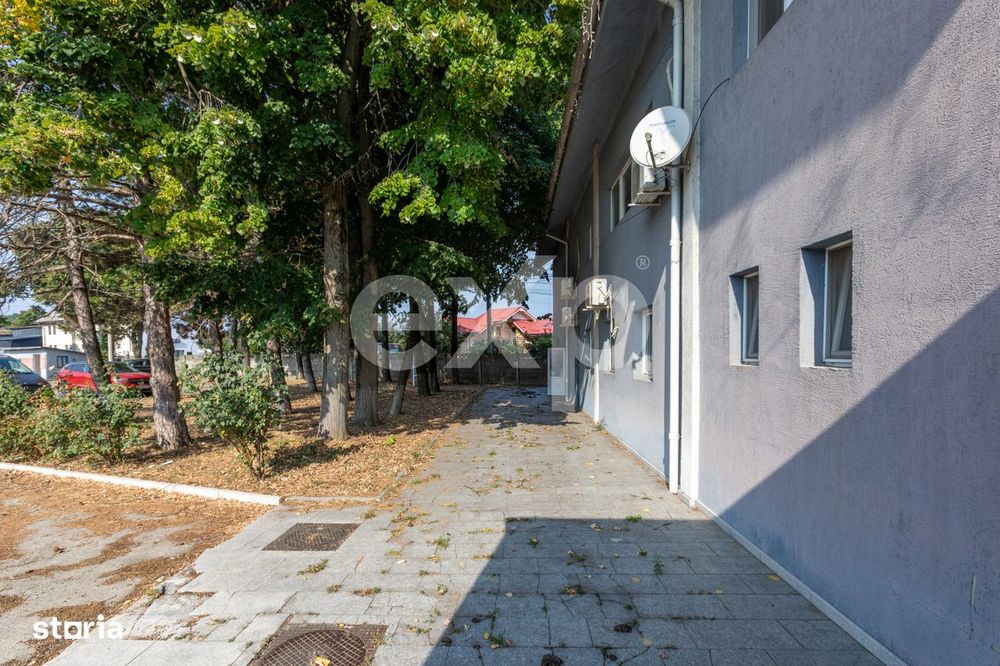 DE INCHIRIAT | Cladire de birouri P+1 | 476 mp | Cal Moinesti-zona ind