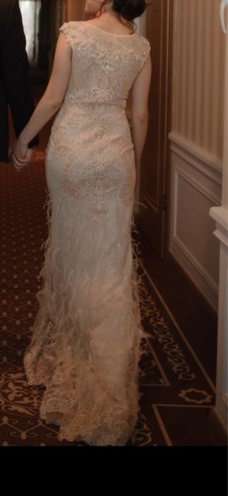 Вечернее платье рыбка