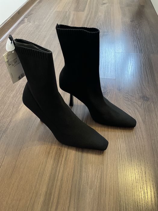 Дамски черни боти Mango размер 36 нови с етикет