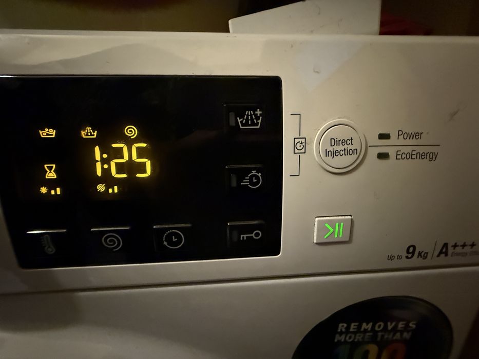 Пералня hotpoint ariston работи перфектно
