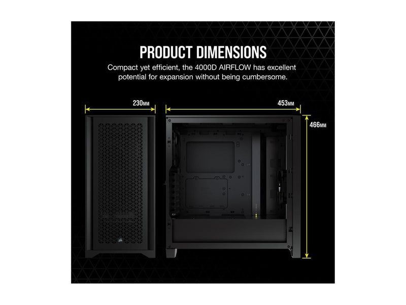 Компютърна кутия Corsair 4000D Airflow