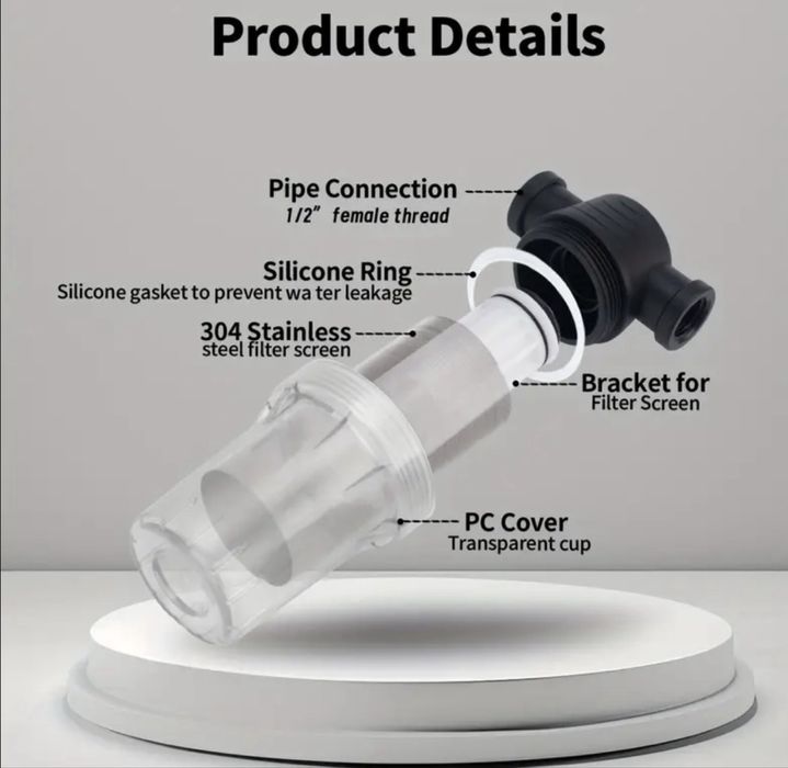 Filtru de furtun pentru irigare,gospodari, etc.