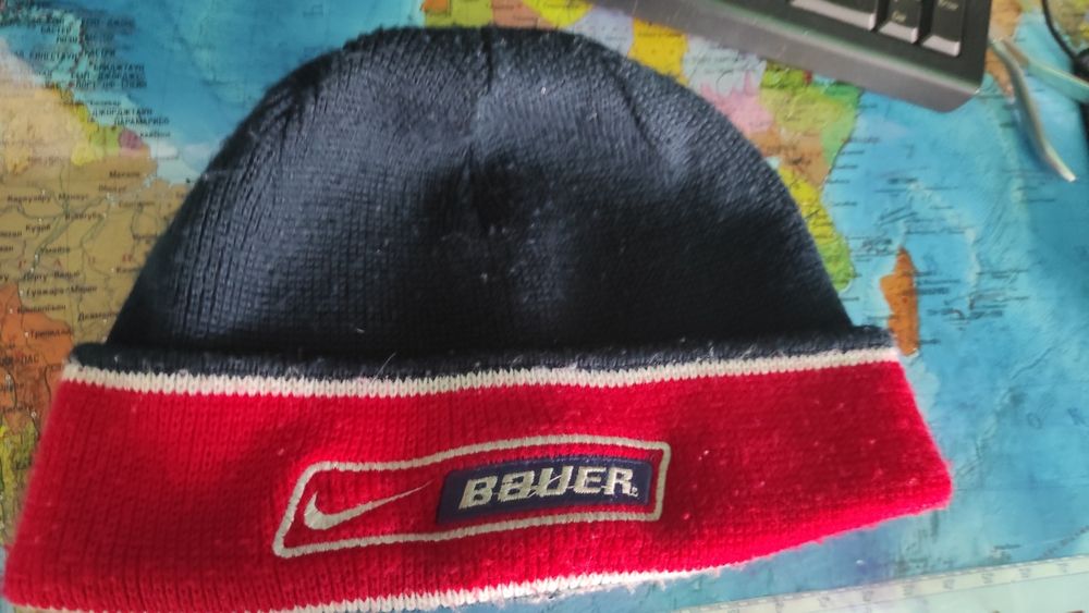 Редчайшая шапка nike bauer