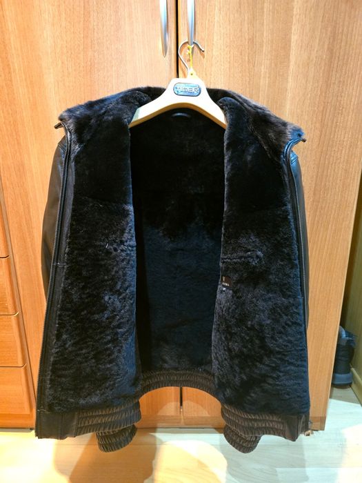 Кожанная куртка мужская