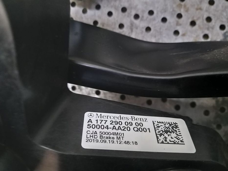 Pedala frana 1.3 tb mercedes b class w247 a1772900900 50004aa20