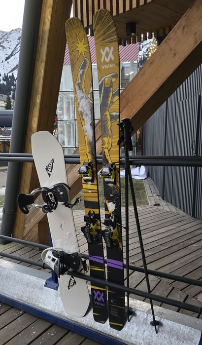 Volkl revolt 114 лыжи для фрирайда