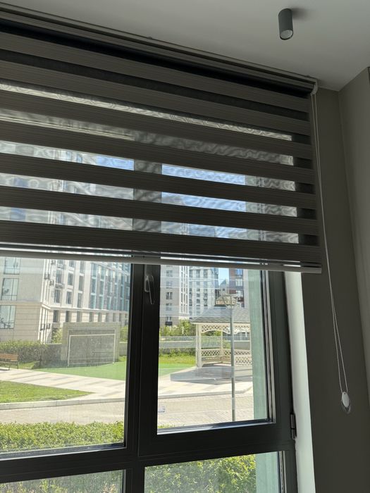 Ролл шторы день ночь ( зебра )  в Астане по акции!