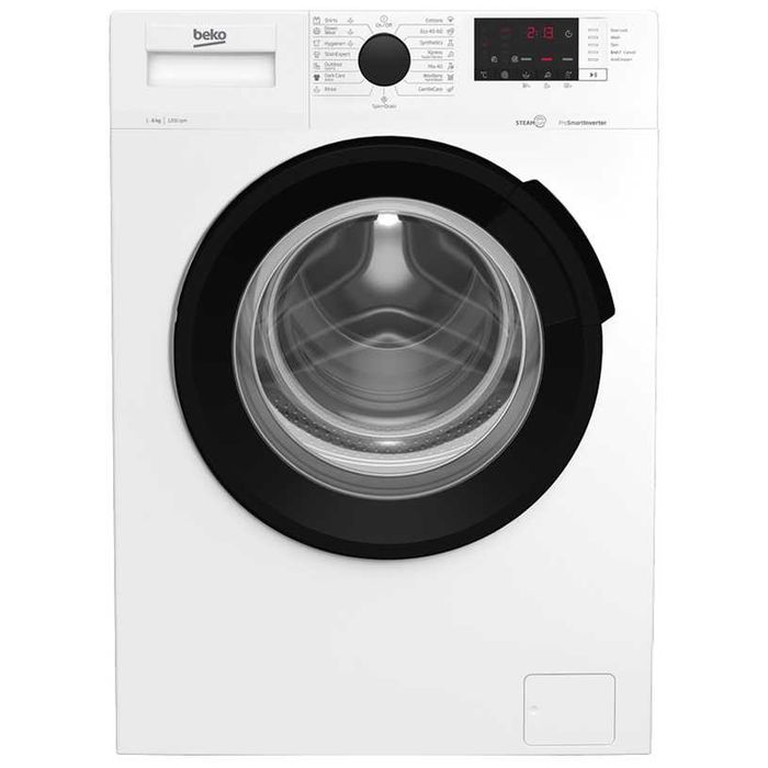 Нова пералня Beko WUE 6512 XWST, 6 кг, 1000 об/мин, Бял