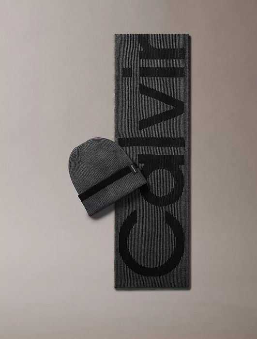 Шарф и шапка Подарочный Набор Calvin Klein