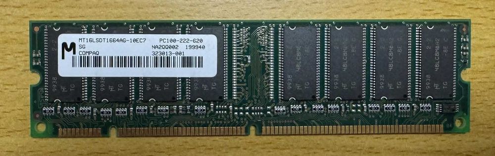 РЕТРО RAM ПАМЕТ ОТ 64MB ДО 512MB ЗА СТАРИ КОМПЮТРИ
