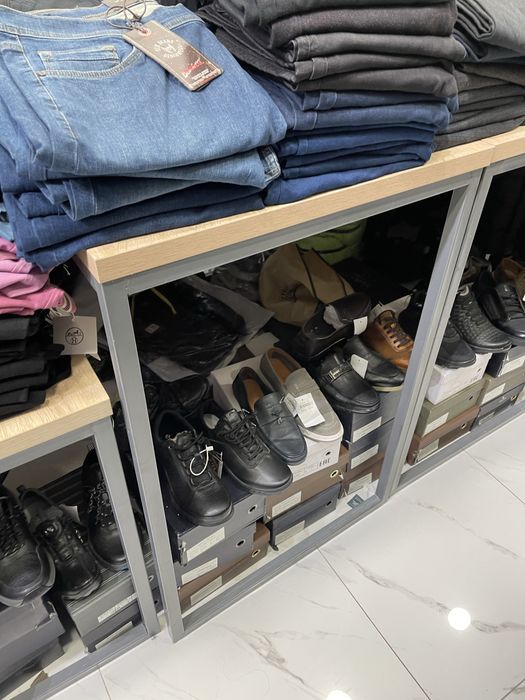 Стол лофт рейл полка