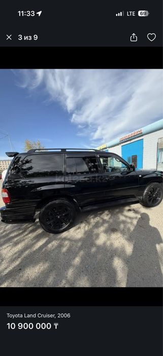 Land Cruzer 100 vx сел поехал