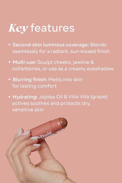 Fond de ten Dashl Sculpt Obsession Skinstick culoare Caramel Crush