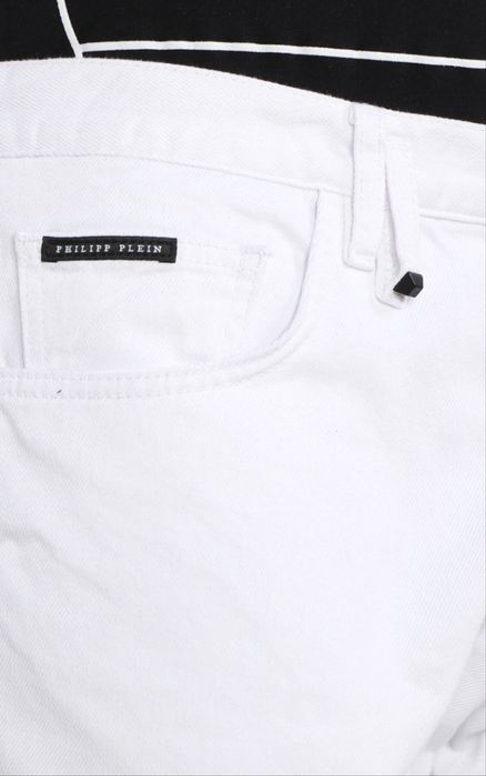 Philipp Plein Denim Mykonos Shorts