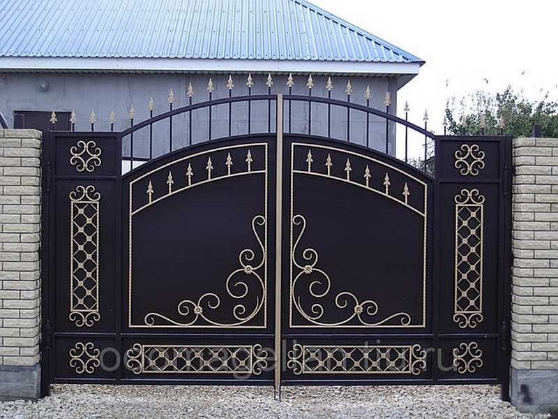 Ворота металлические