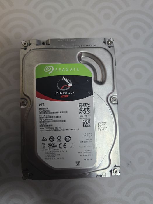 Hard Disk HDD Seagate IronWolf 2 TB 7200rpm