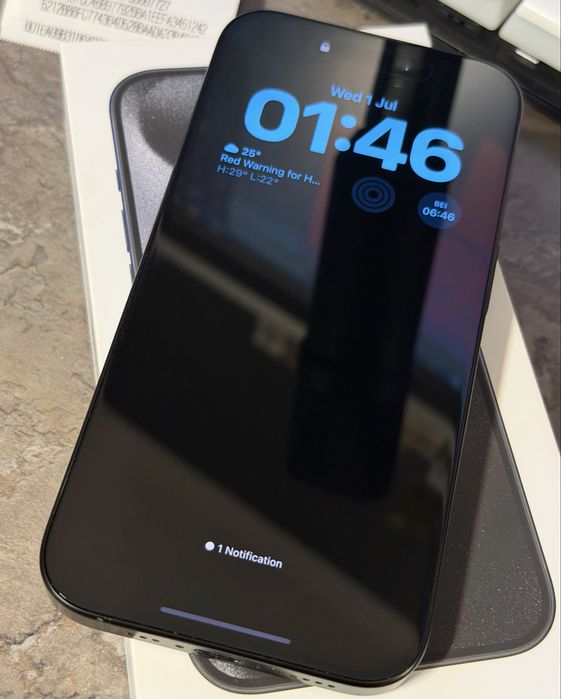 iPhone 15 Pro 256GB liber de rețea
